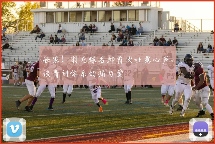 独家！羽毛球名帅首次吐露心声，谈青训体系的痛与爱